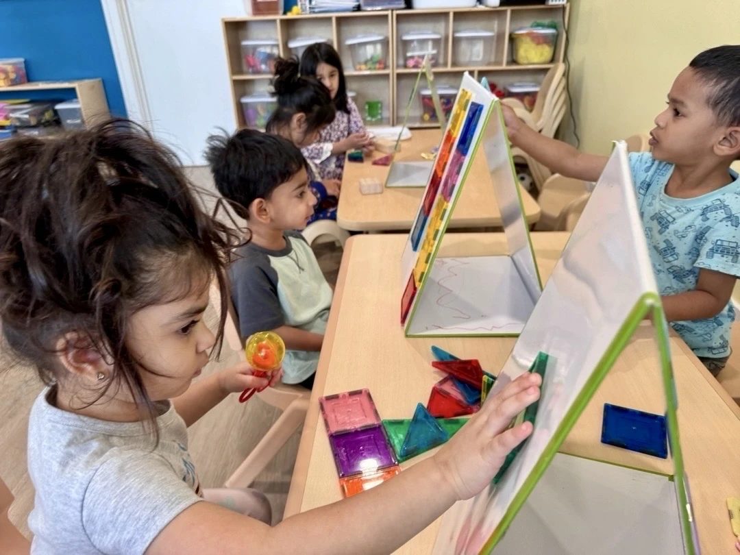 Art and easel time at Little Muslims Madison