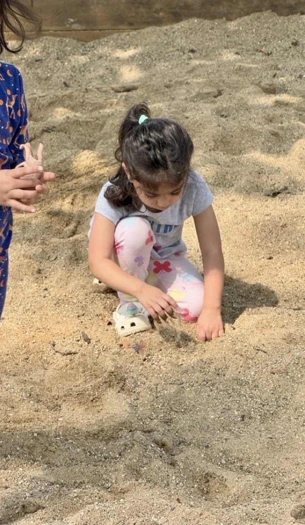 Outdoor sand play at Little Muslims Madison