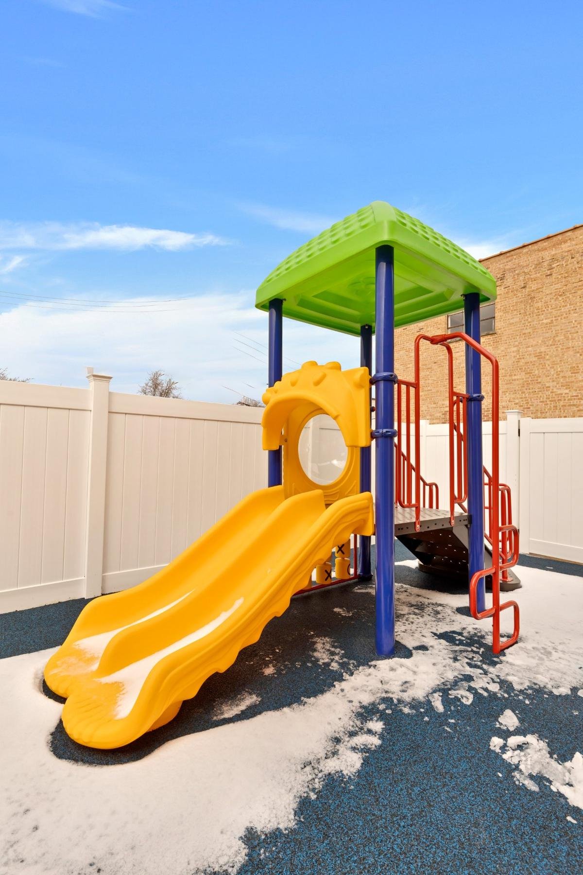Outdoor playground at Little Muslims Niles